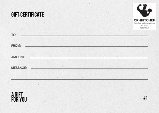 CPHFITCHEF GIFT CARD