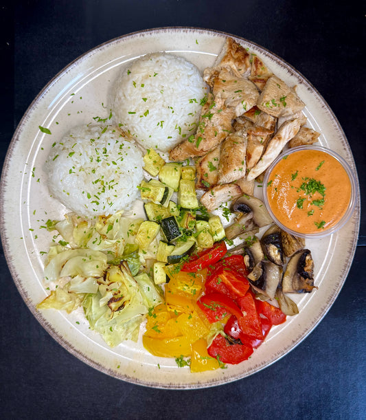 Chicken, Rice & Veggies