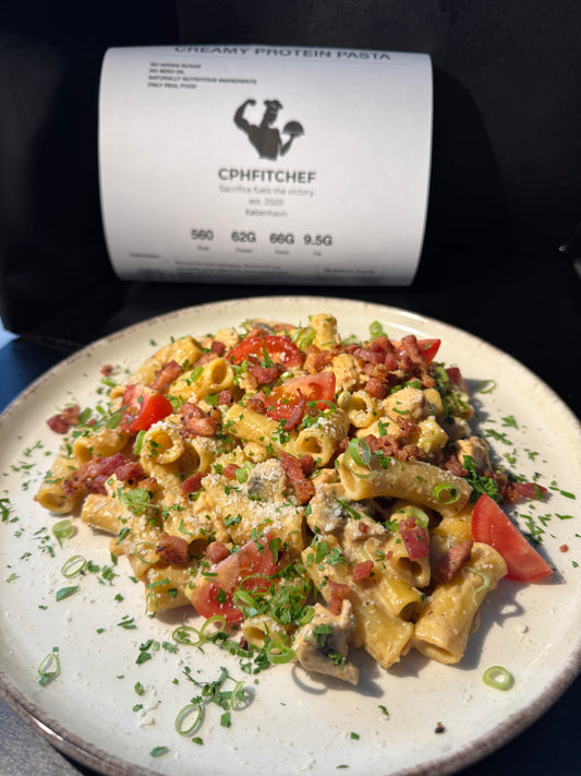 High Protein creamy pasta